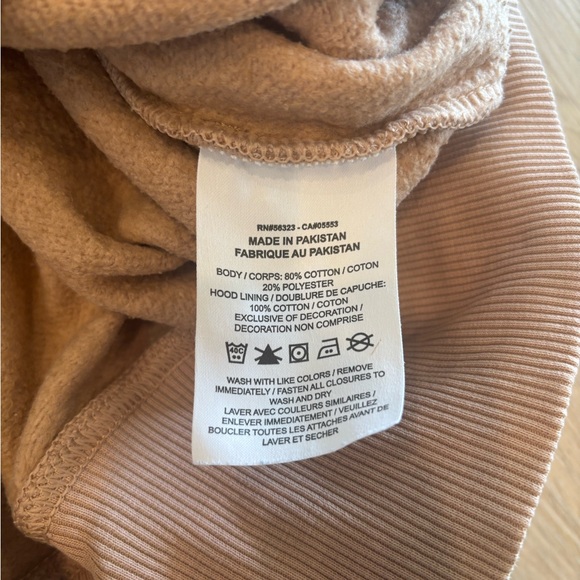 Nike Women Tan Brown Sportswear Phoenix Fleece Oversize Full-Zip Hoodie Size S - Picture 7 of 11